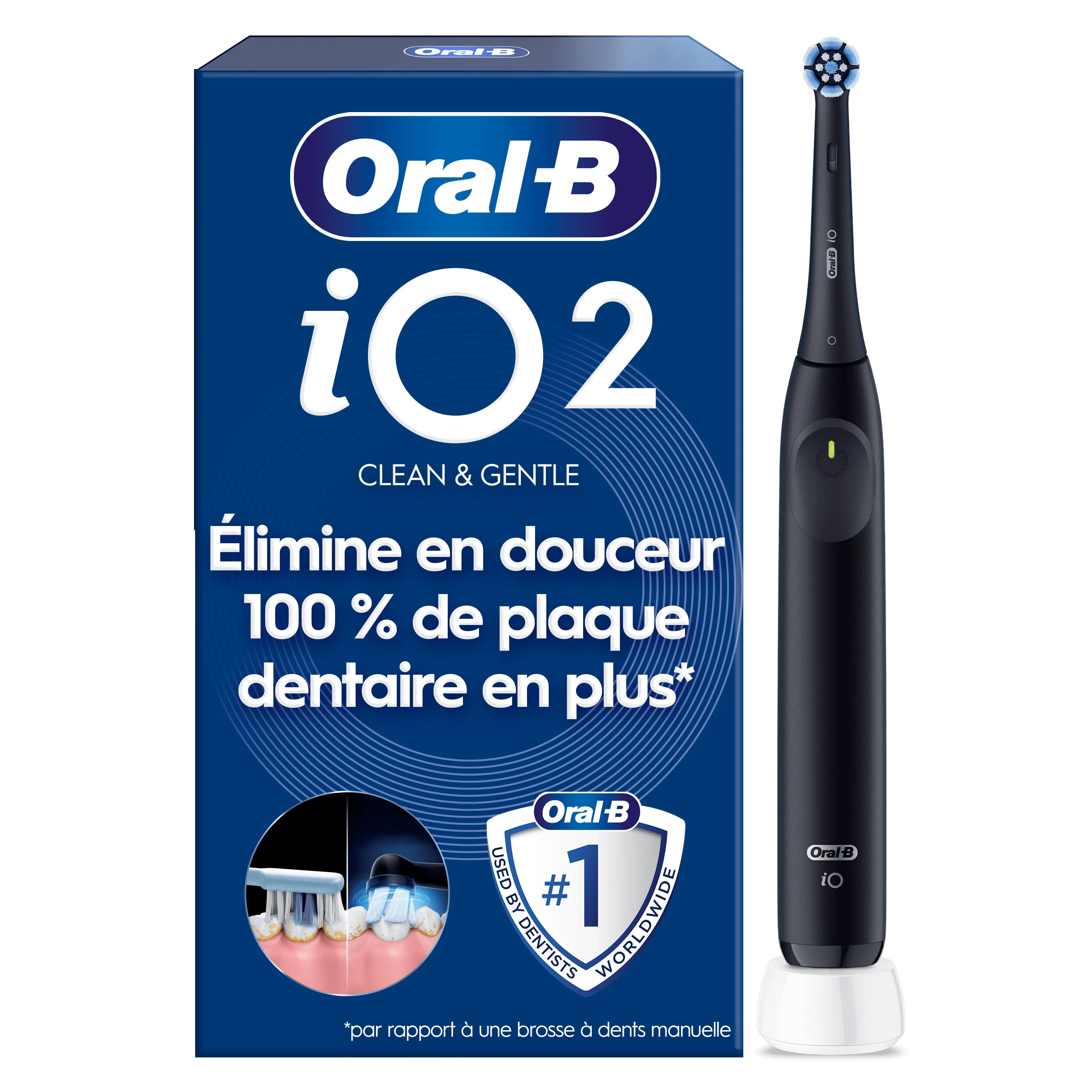 Oral-B iO 2, visuel relevé sur la page fabricant